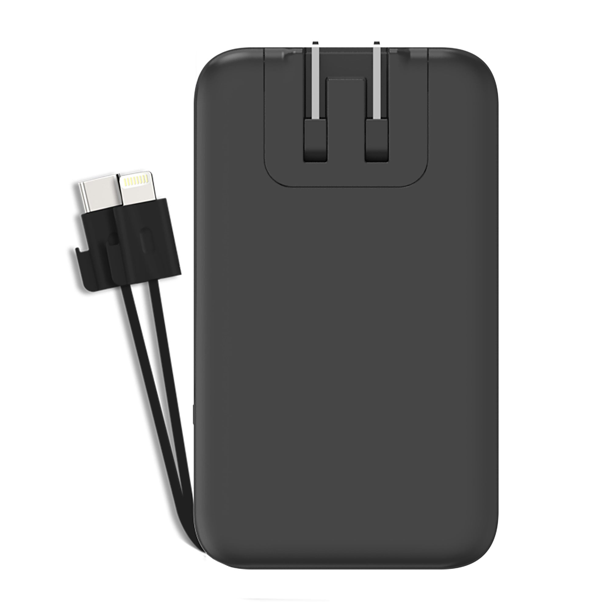 myCharge PowerHub Plus 6000mAh/15W Output Power Bank with Integrated Charging Cables
